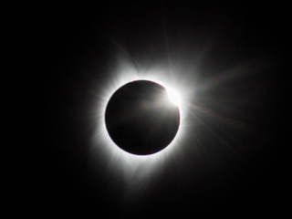 A total solar eclipse